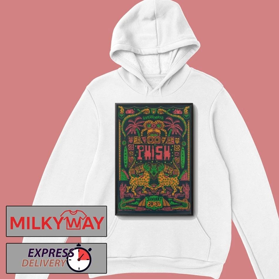Phish Moon Palace Cancún Mexico January 28-31 2026 Poster shirt