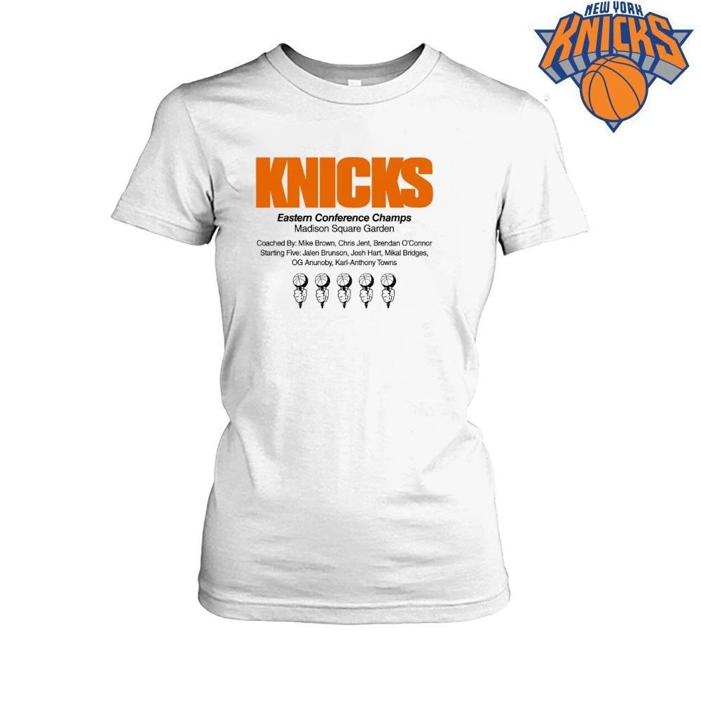 New York Knicks Eastern Conference Champs Madison Square Garden Roster Shirt