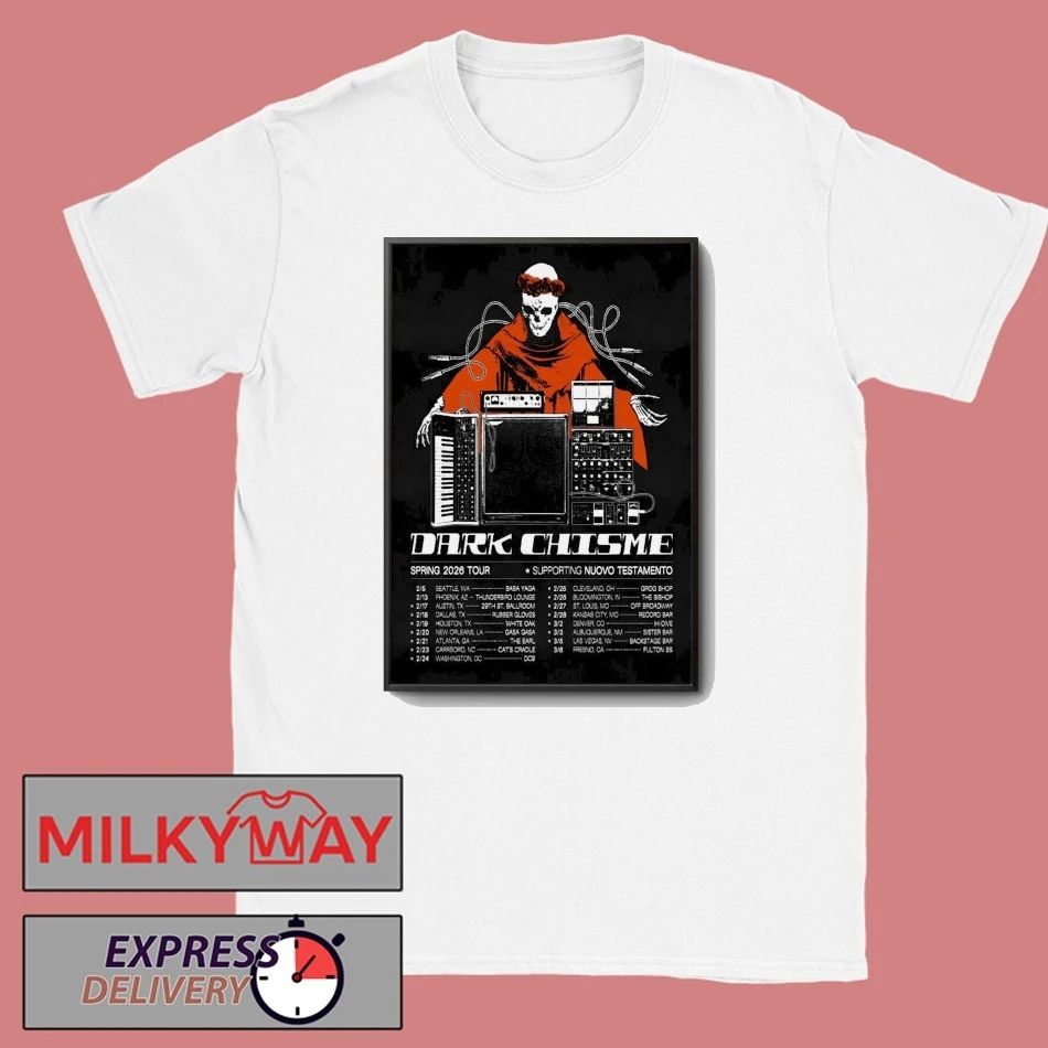 Dark Chisme Spring 2026 Tour Poster shirt