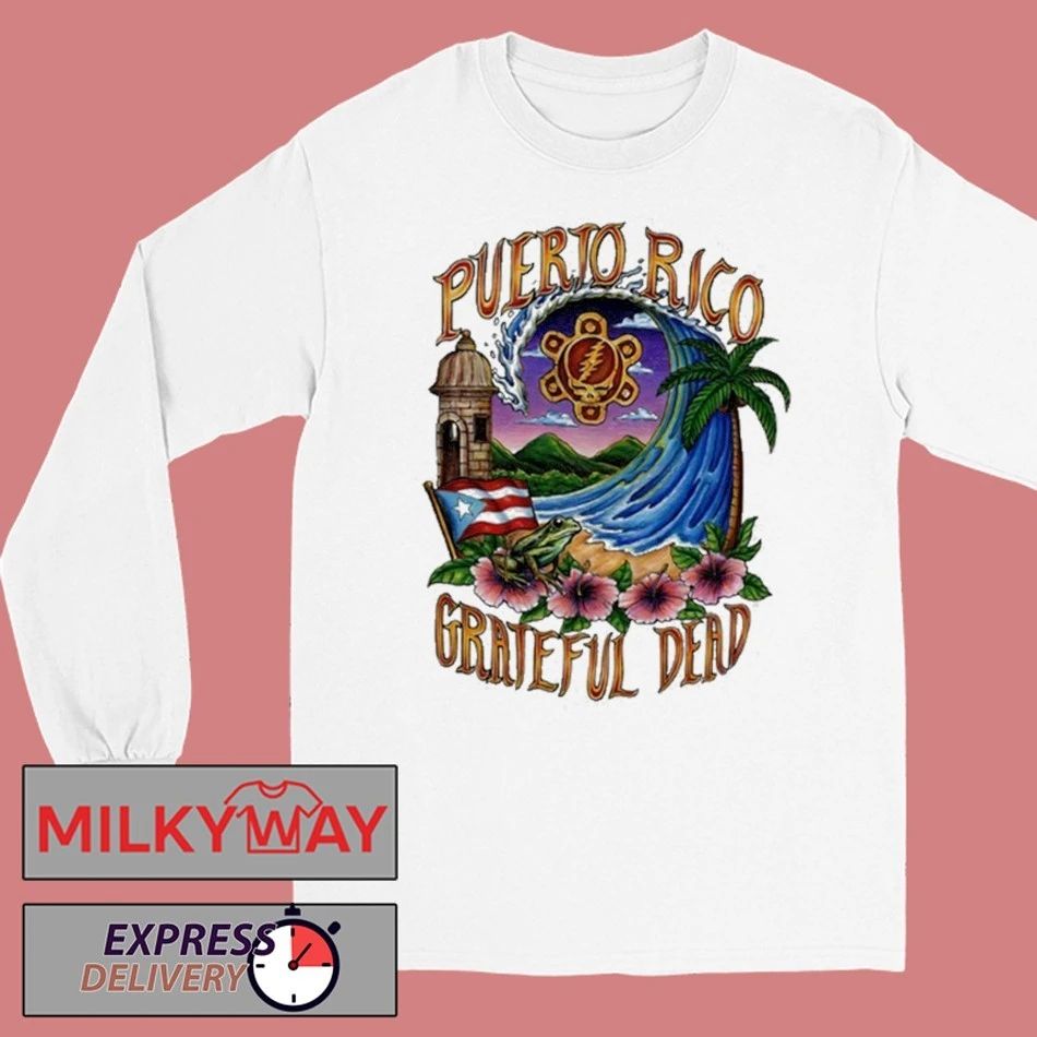 Grateful Dead Puerto Rico United States of Dead shirt