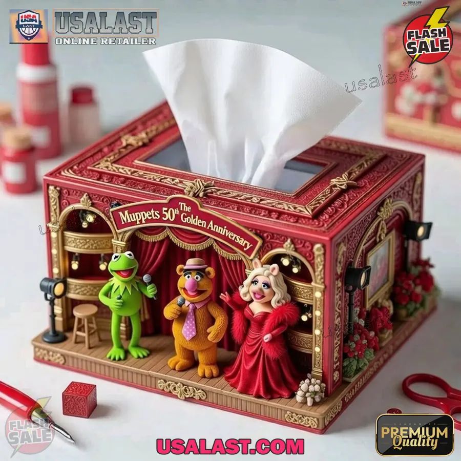 The Muppets 50th Anniversary Custom Tissue Box