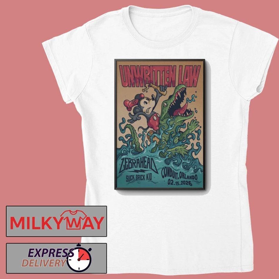 Unwritten Law Event Winter Park FL On Feb 15 2026 Poster shirt