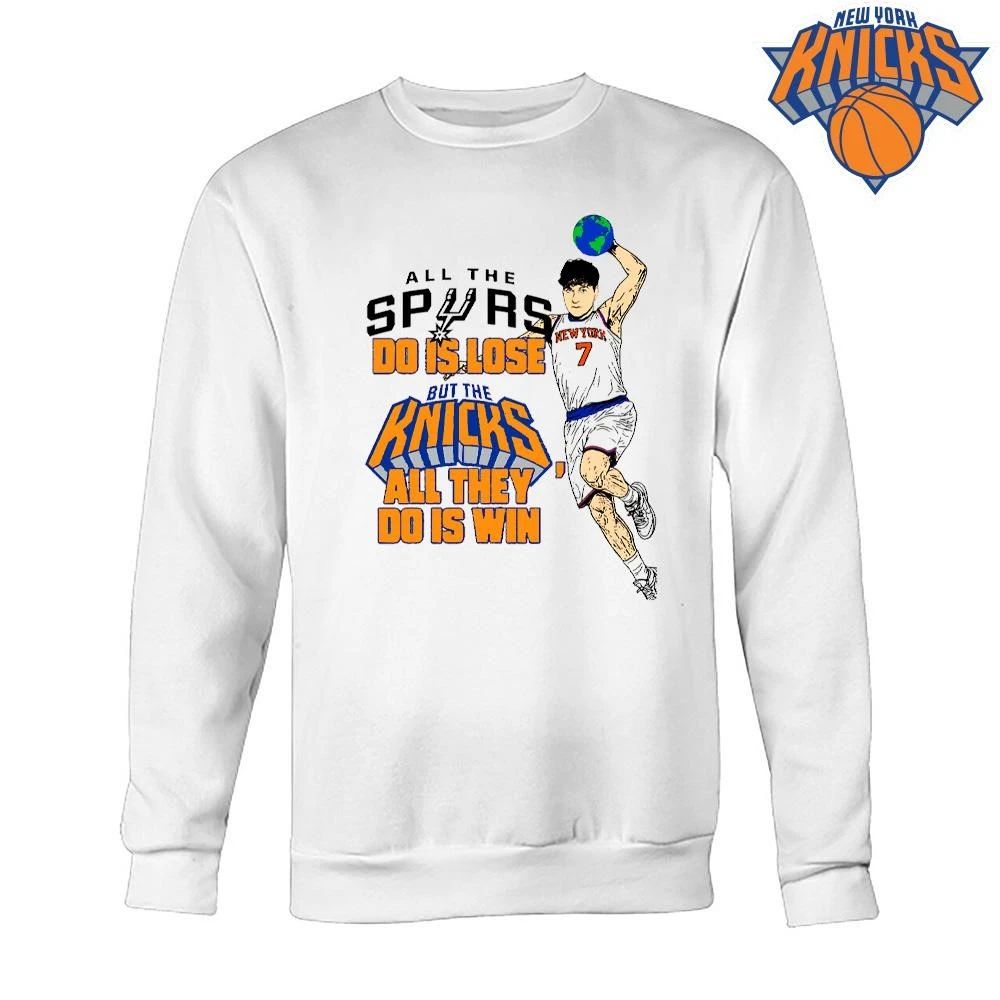 New York Knicks Champions NBA 2026 Vampire Weekend All The Spurs Do Is Lose Basketball Shirt