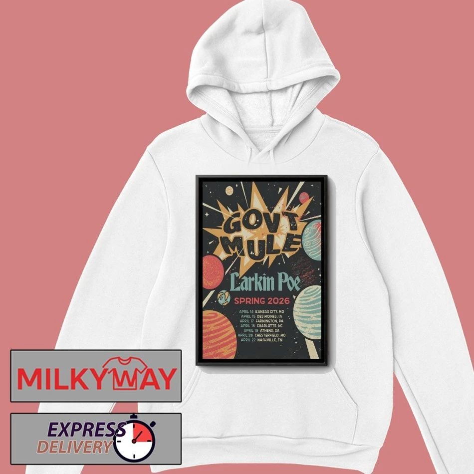 Gov’t Mule Spring 2026 Tour Poster shirt