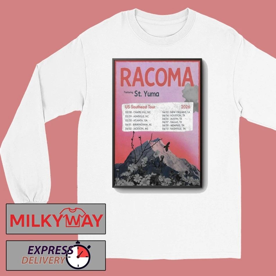 Racoma Ft ST. Yuma US Southeast Tour 2026 Poster shirt