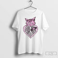 Classic Zombie Cat Heart Ornaments T Shirts