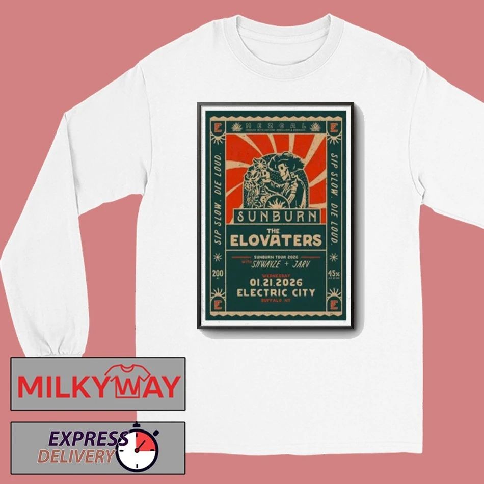 The Elovaters Jan 21 2026 Poster Electric City shirt