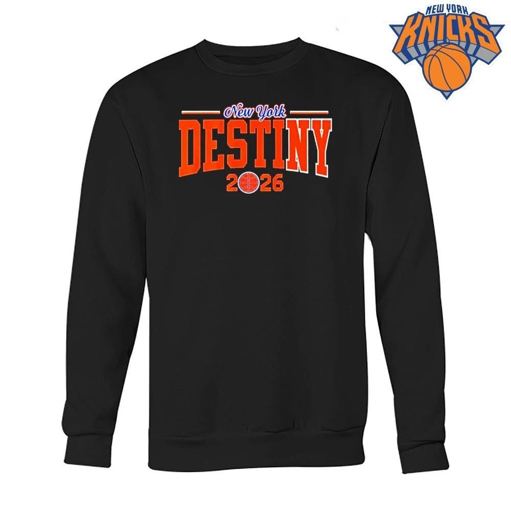 New York Destiny New York Knicks Nba Champions 2026 Shirt
