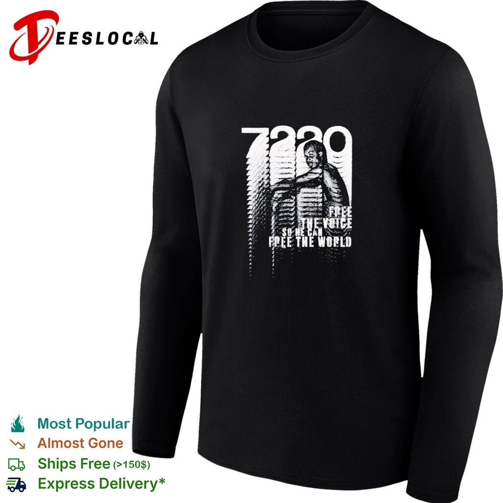 7220 Free the Voice so He Can Free the World T-shirt