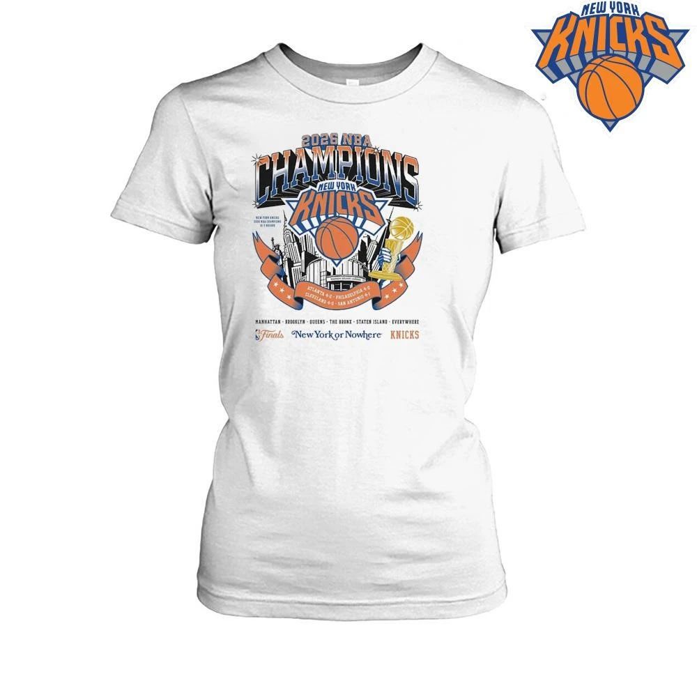 NYON Knicks 2026 NBA Champions Shirt