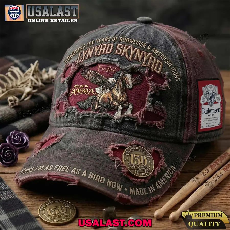 Lynyrd Skynyrd x Budweiser 150th Anniversary Classic Cap