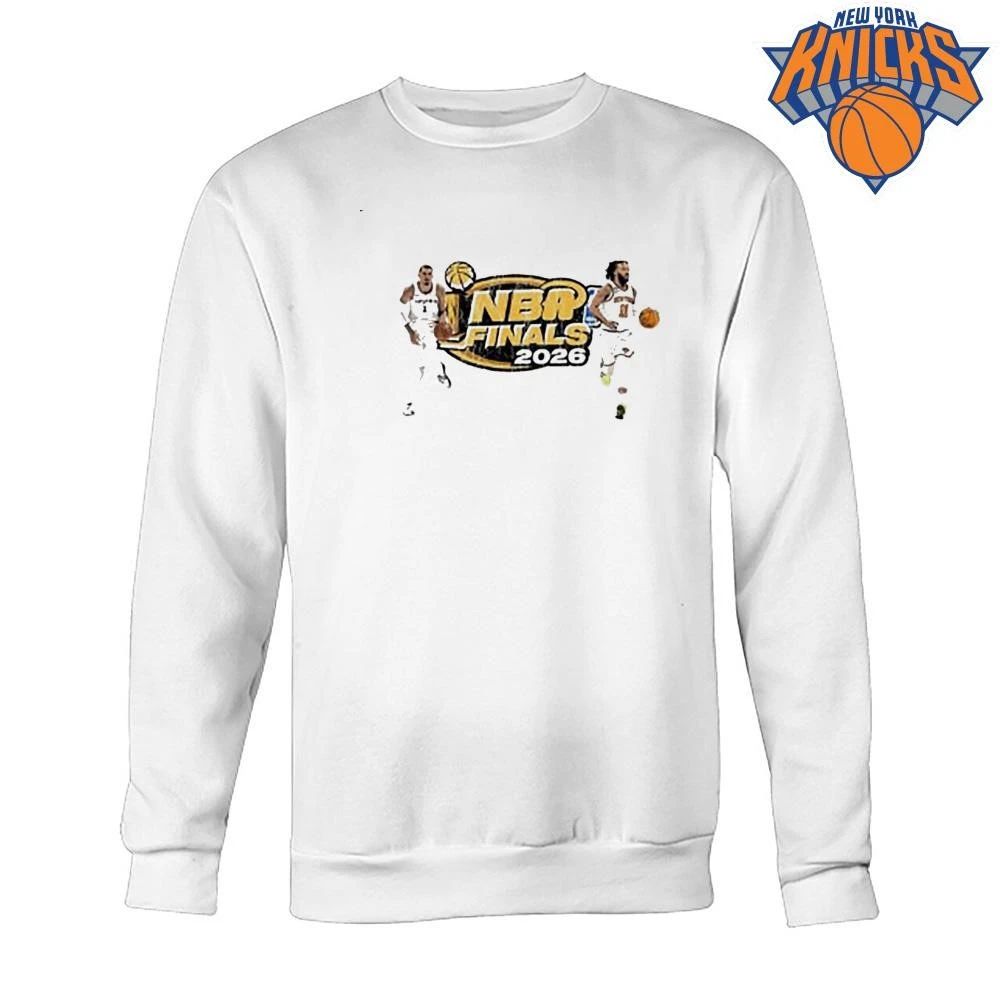 2026 NBA Finals New York Knicks vs San Antonio San Antonio Spurs White Shirt