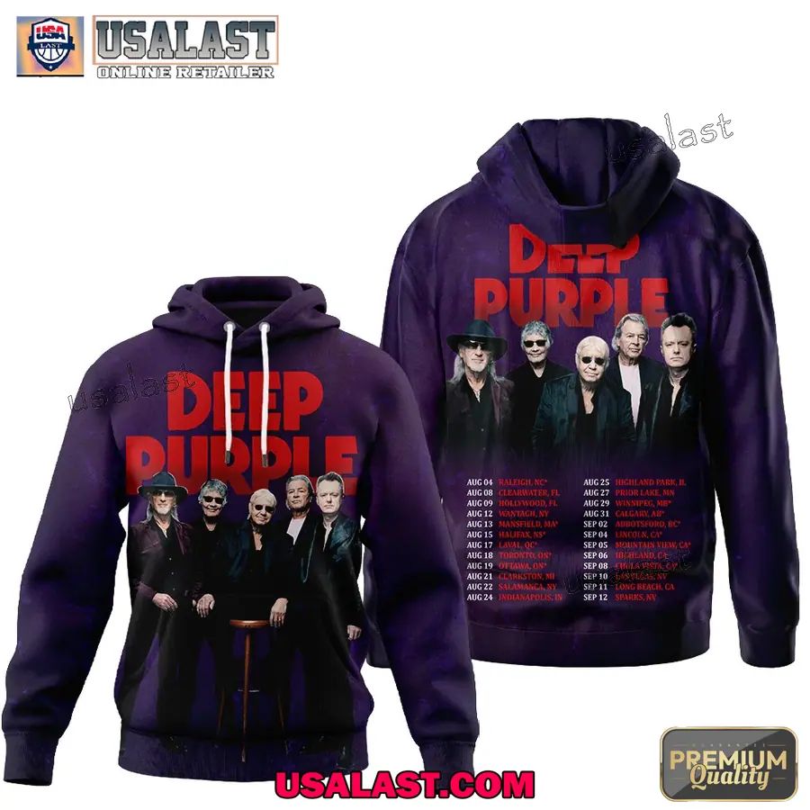 Deep Purple North American Tour 2026 Shirt