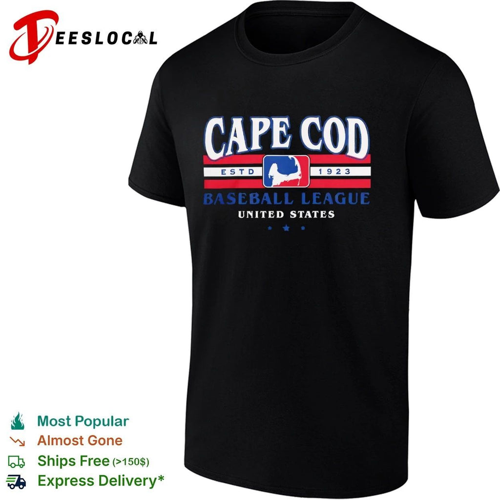 Cape Cod Baseball League Estd 1923 United States T-shirt