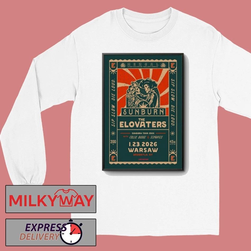 The Elovaters 1.23.2026 Brooklyn NY Poster shirt