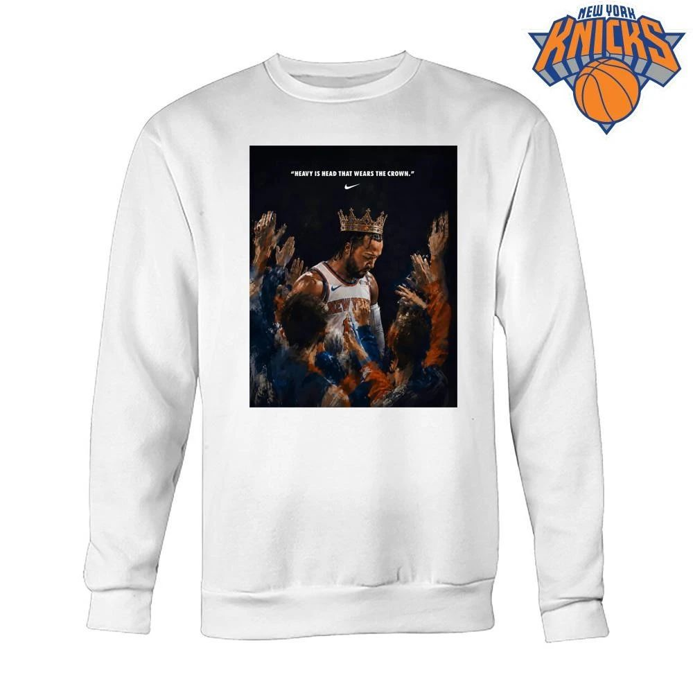 New York Knicks Jalen Brunson Heavy Is The Head That Wears The Crown King NBA Finals 2026 Shirt
