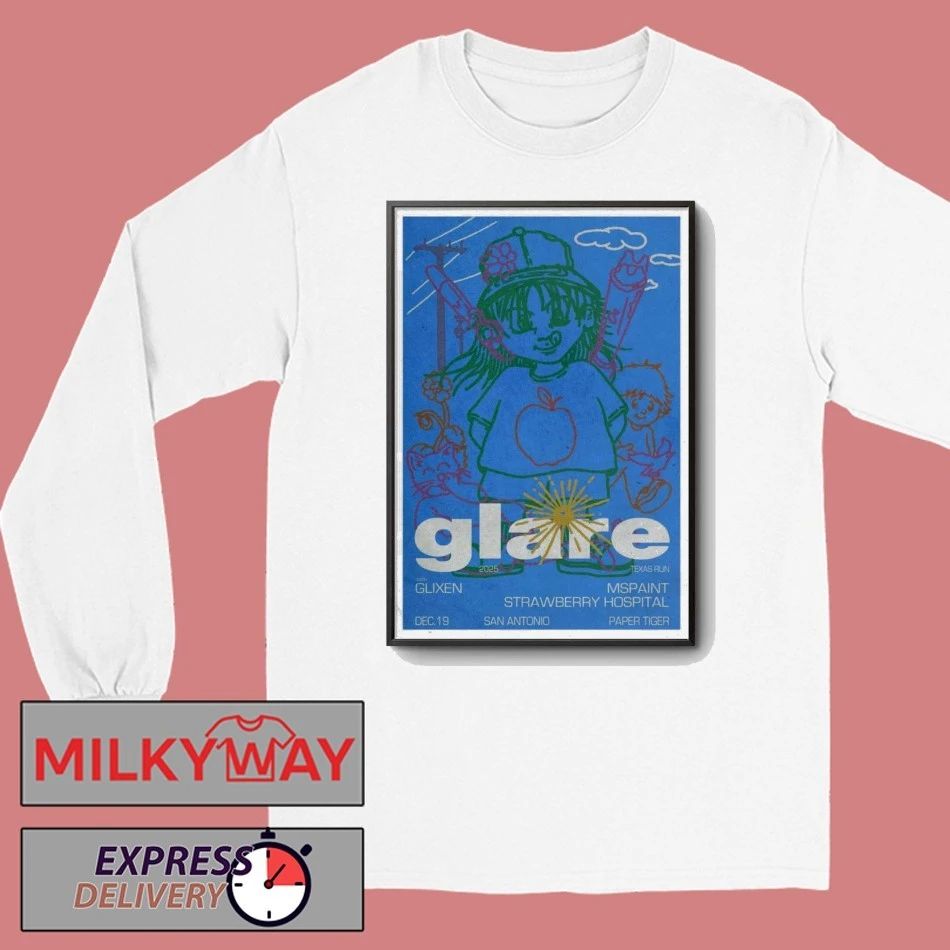 GLARE Dec 19 2025 Poster Paper Tiger shirt