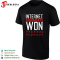 Internet Arguments Won Tally Marks online debate T-shirt
