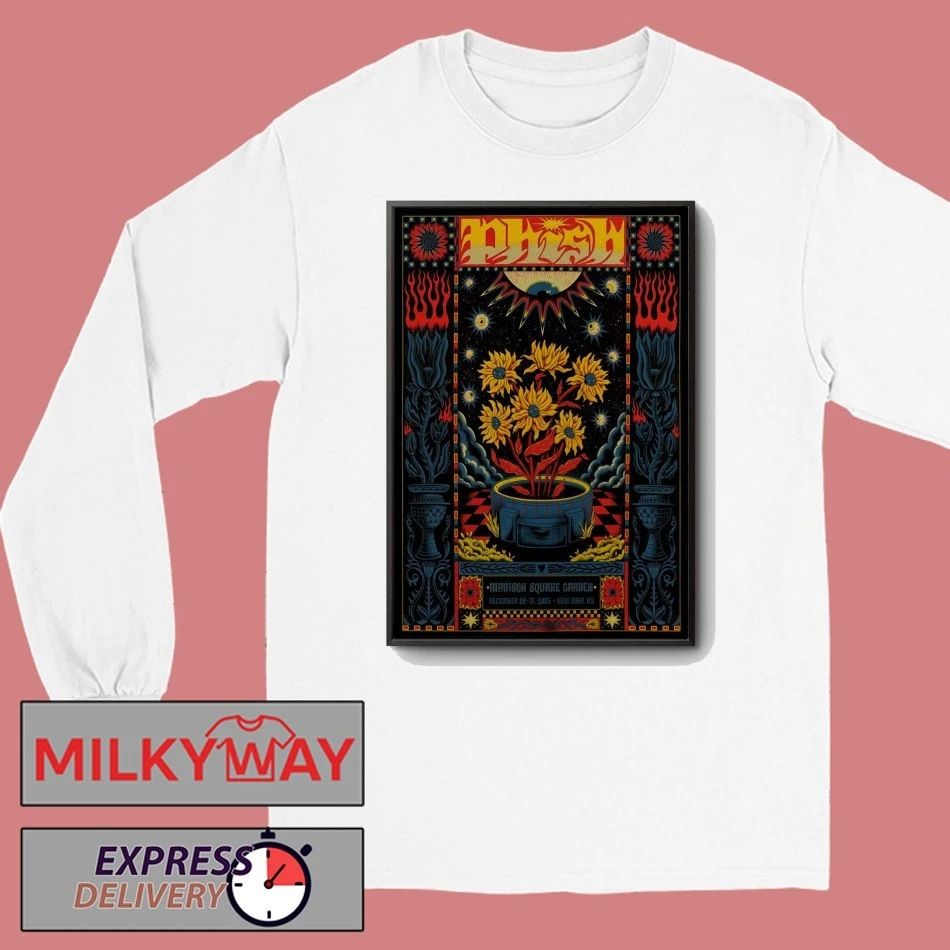 Phish NYE 2025 MSG New York Poster shirt