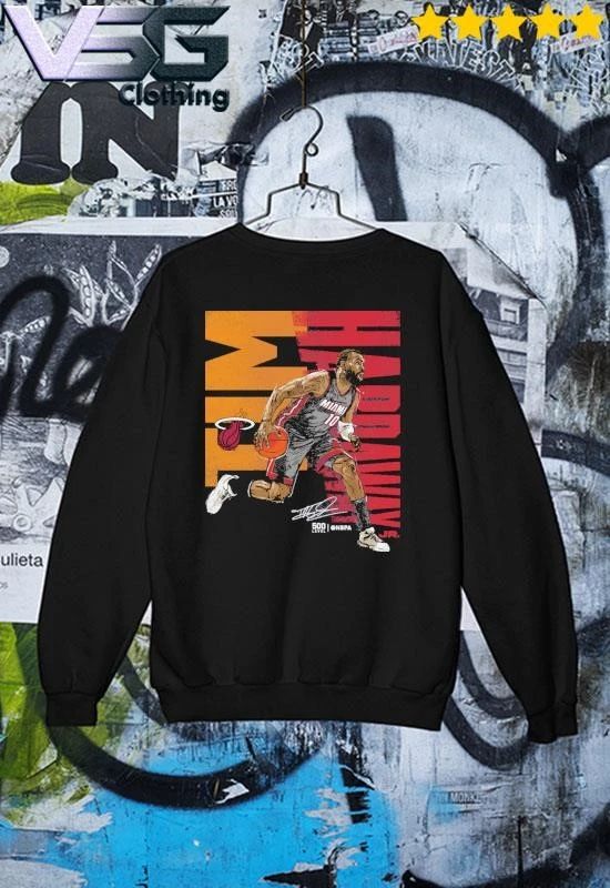 Tim Hardaway Jr Miami Heat Caricature T-Shirt