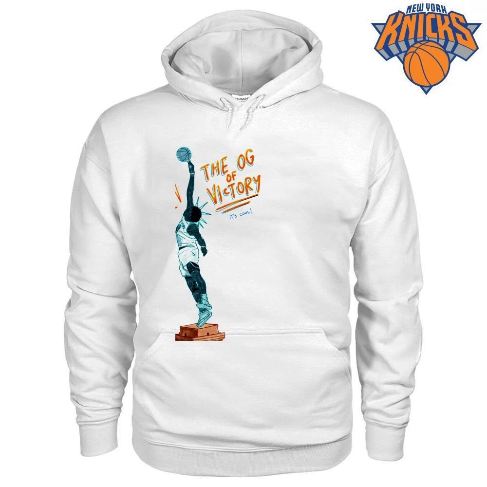 OG Anunoby New York Knicks The OG Of Victory Statue Of Liberty Basketball Art Graphic T Shirt NBA Finals 2026