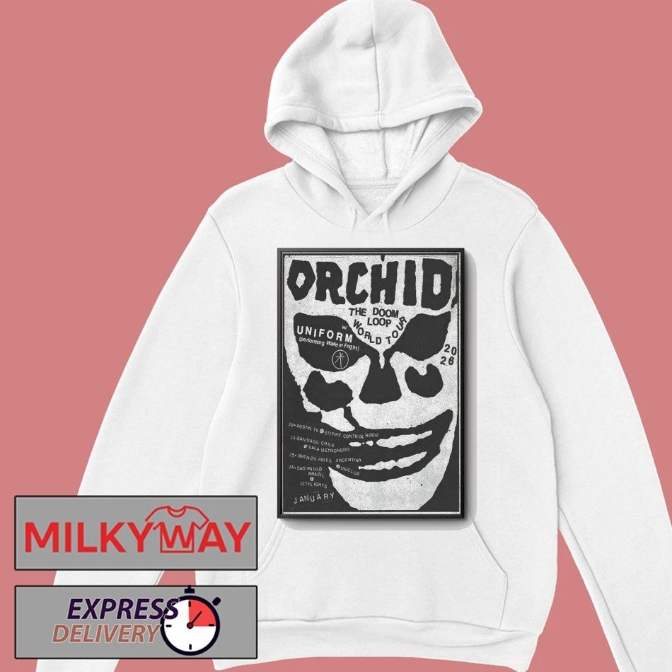 Orchid 2026 The Doom Loop Tour Poster shirt