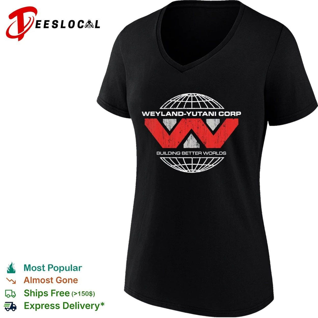 Weyland-Yutani Corp Building Better Worlds Alien T-shirt