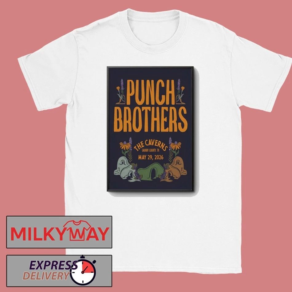 Punch Brothers May 29 2026 The Caverns Pelham TN Poster shirt