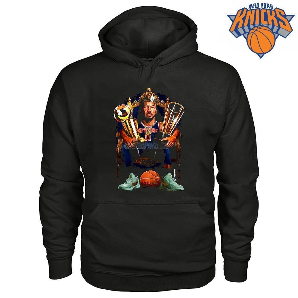 Jalen Brunson King on Throne New York Knicks Champions NBA 2026 Shirt