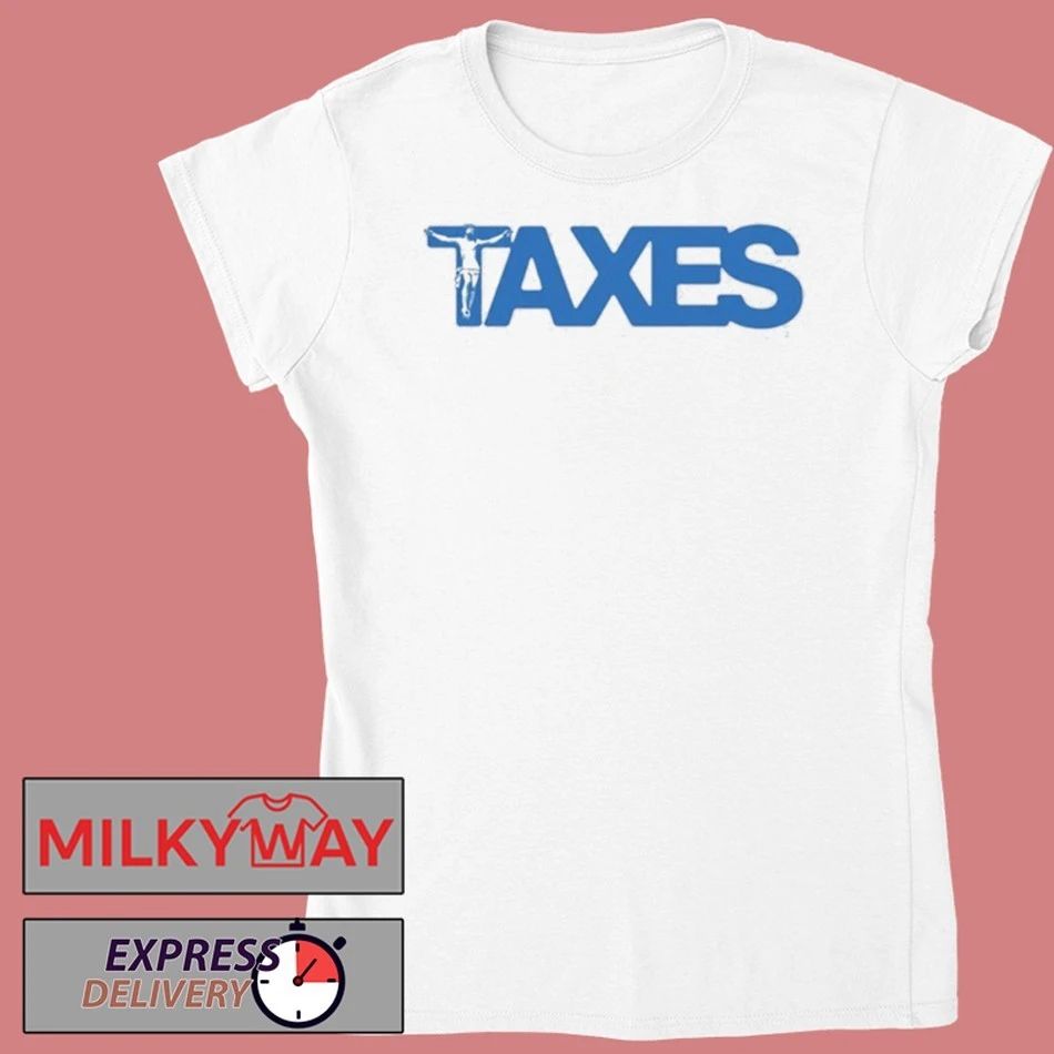 Geese Jesus Cross Taxes T-Shirt