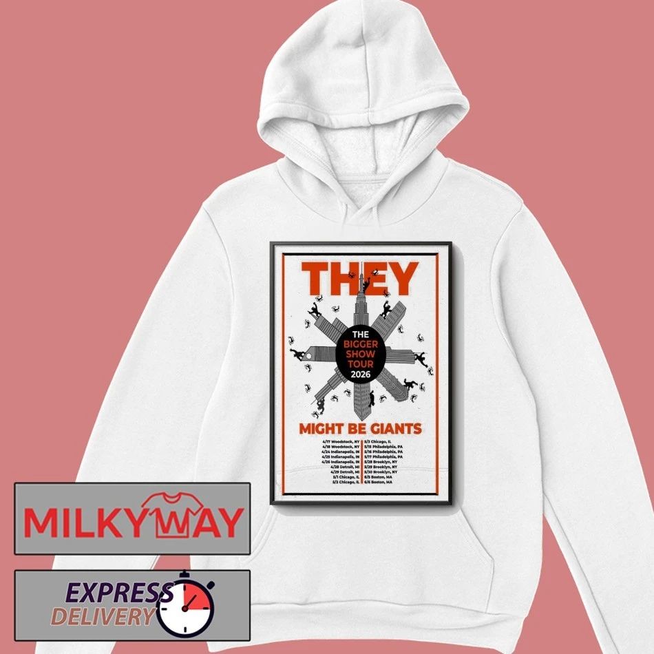 Thay Might Be Giants The Bigger Show Tour 2026 Poster shirt