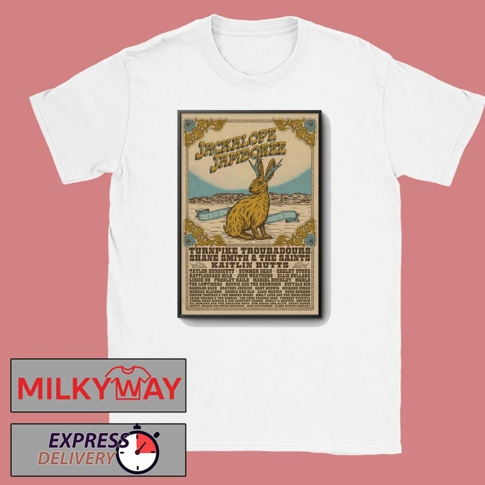 Jackalope Jamboree Event Pendleton OR Jun 25-27 2026 Poster shirt