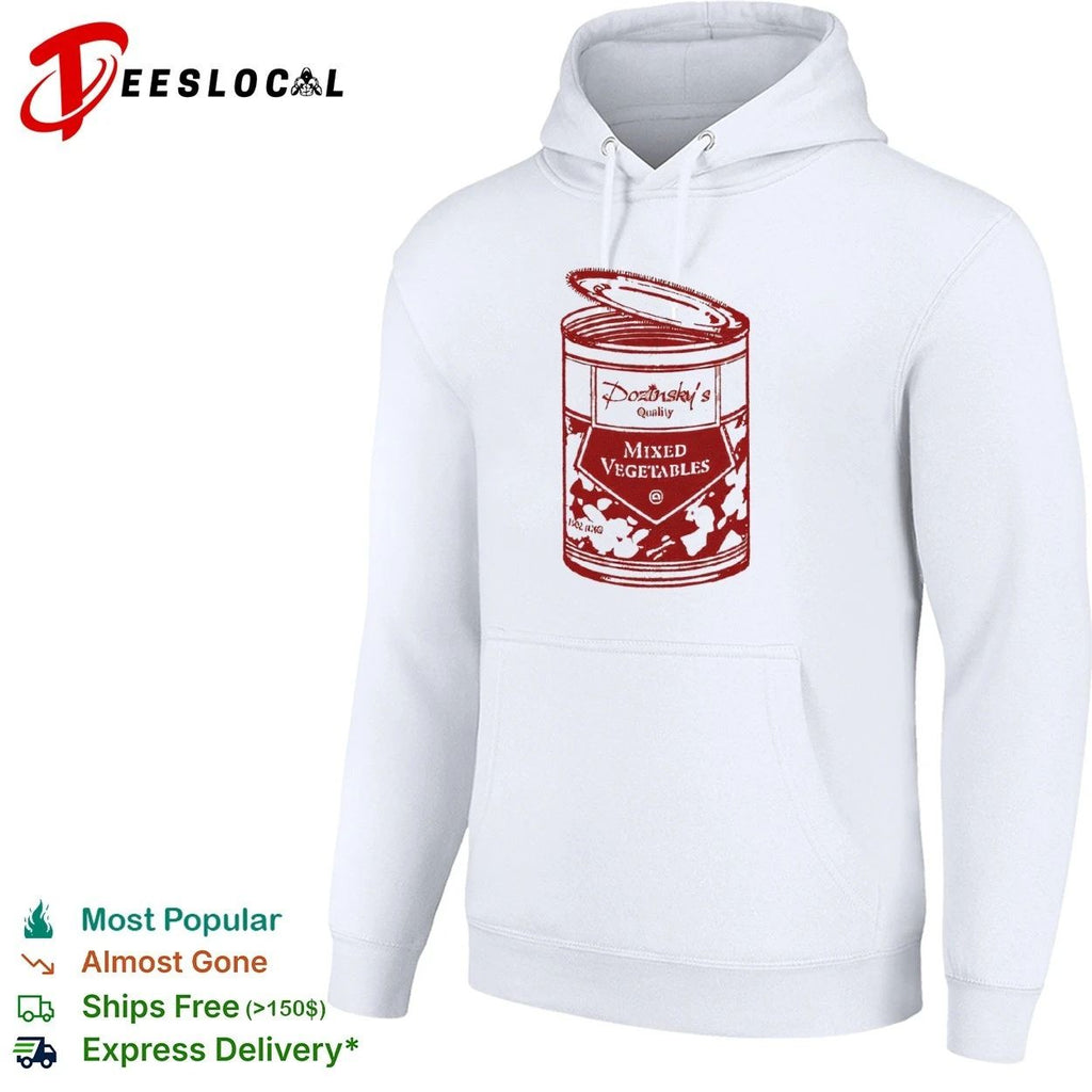 Dozinsky’s Quality Mixed Vegetables canned food T-shirt