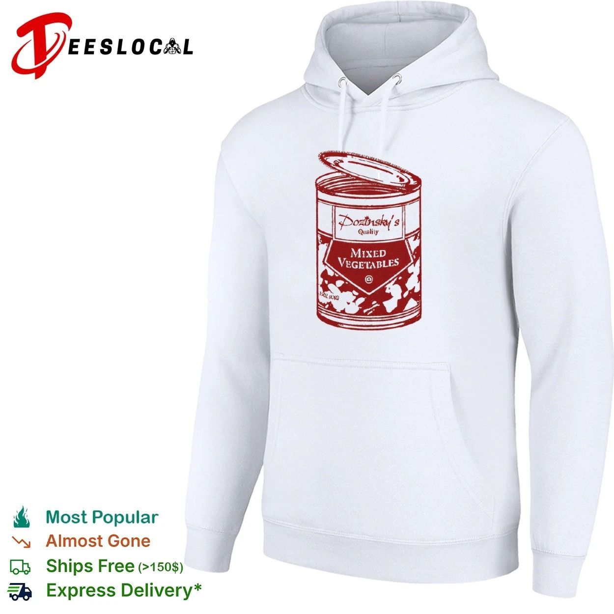 Dozinsky’s Quality Mixed Vegetables canned food T-shirt