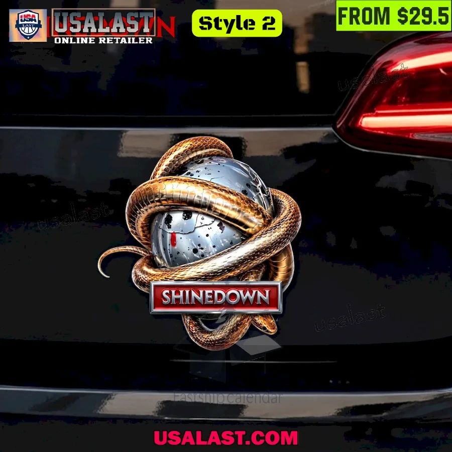Shinedown Edition Car Name Badge