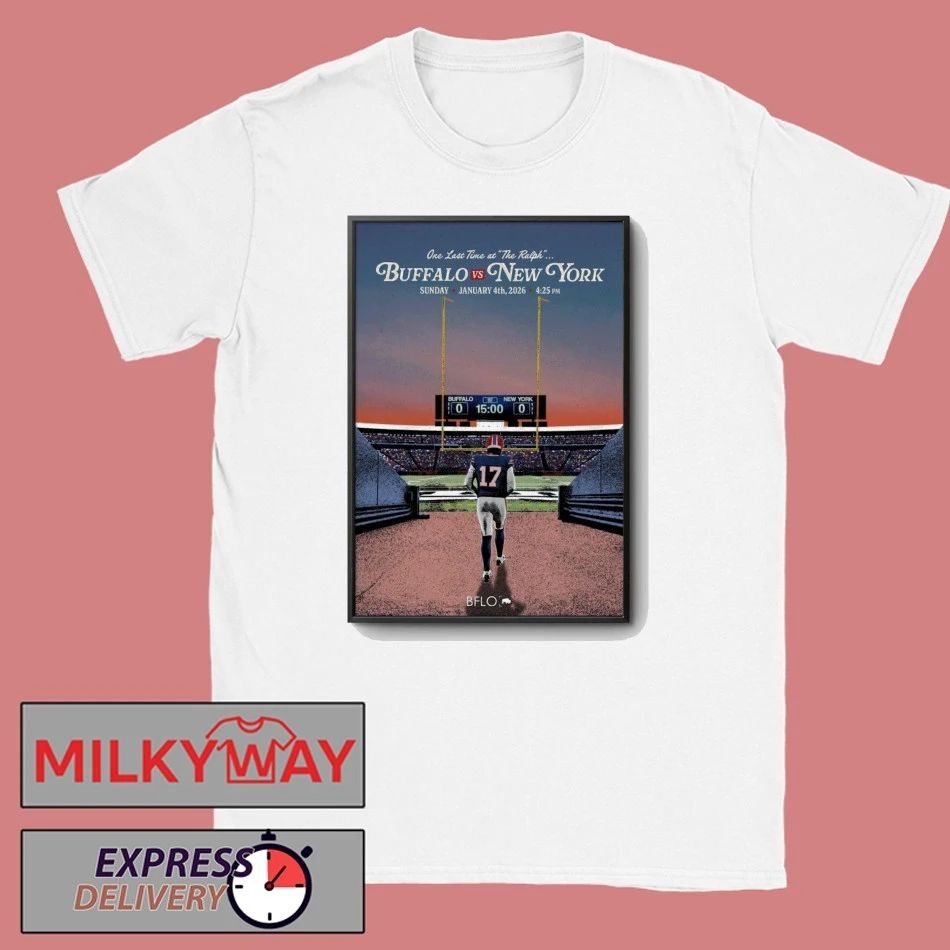 The Ralph Buffalo vs New York Transitown, McKinley Jan 4 2026 Poster shirt