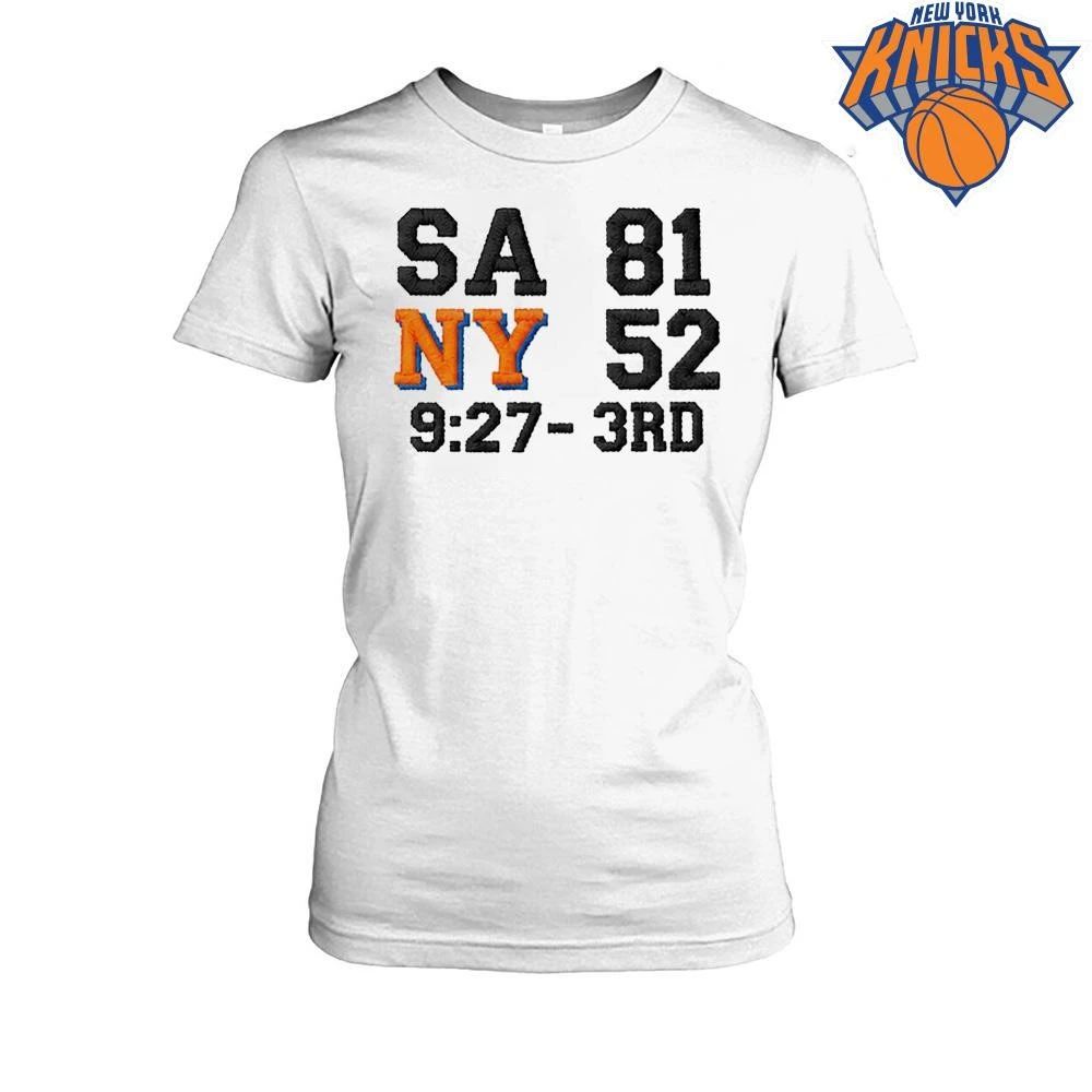 New York Knicks Scoreboard Stats 2026 NBA Finals Graphic T Shirt