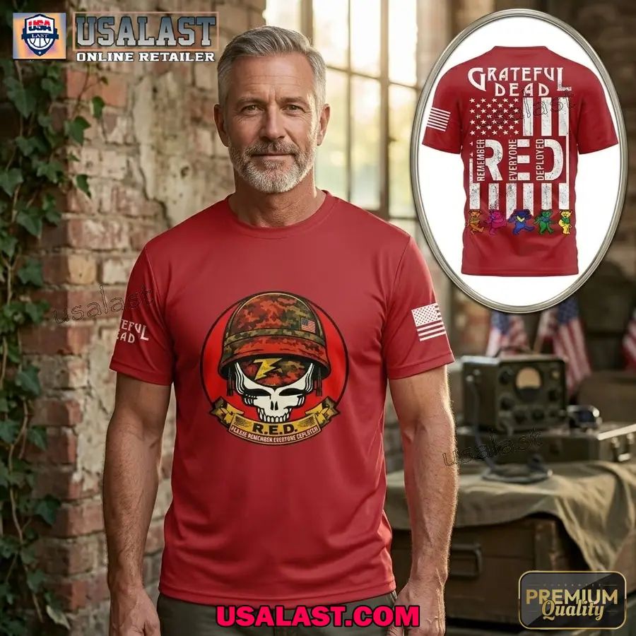 Grateful Dead Red Friday 3D T-Shirt
