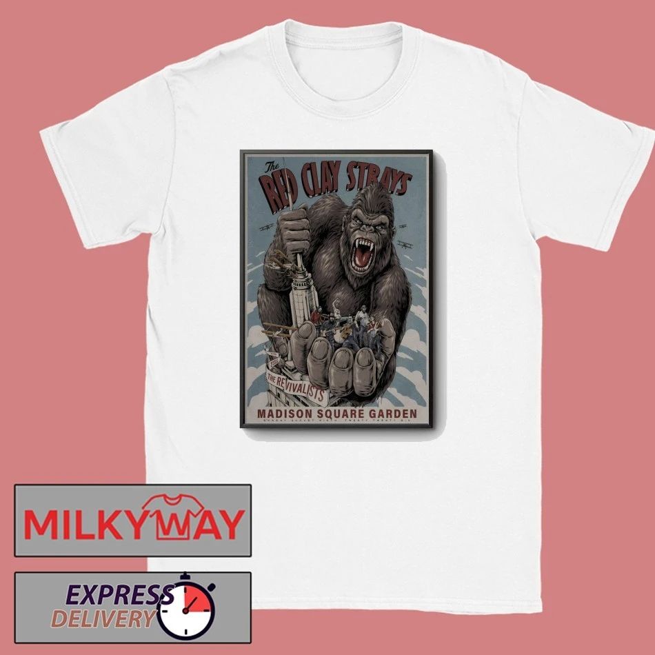 The Red Clay Strays And The Revivalists New York NY Aug 9 2026 Poster shirt