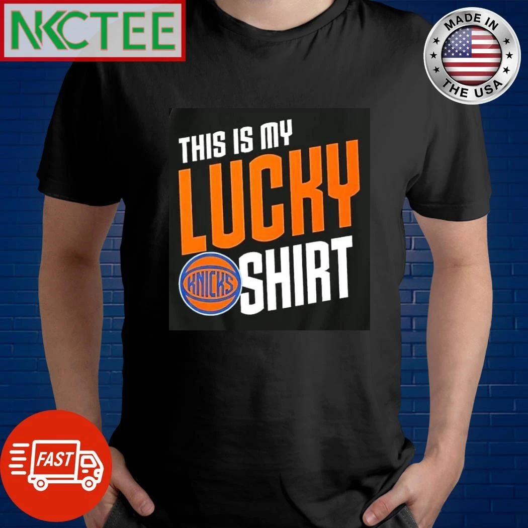New York Knicks Nba Finals 2026 This Is My Lucky Basketball Team Fan Shirts