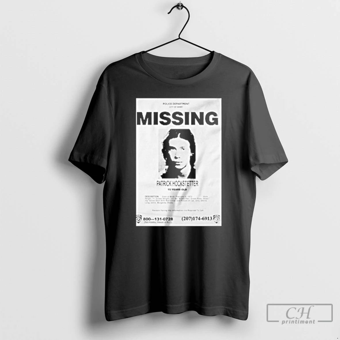 Classic Patrick Hockstetter Missing T Shirts