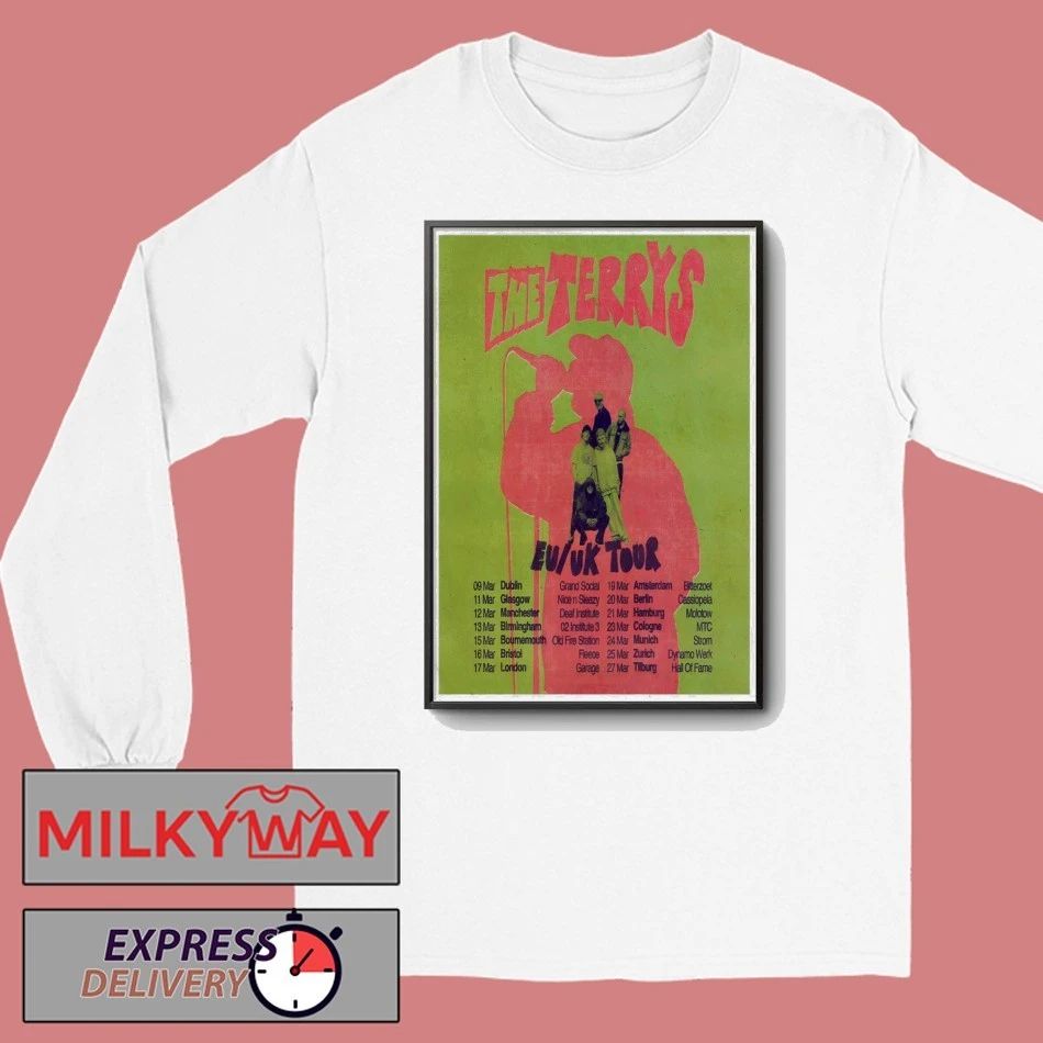 The Terrys 2026 EU-UK Tour Poster shirt