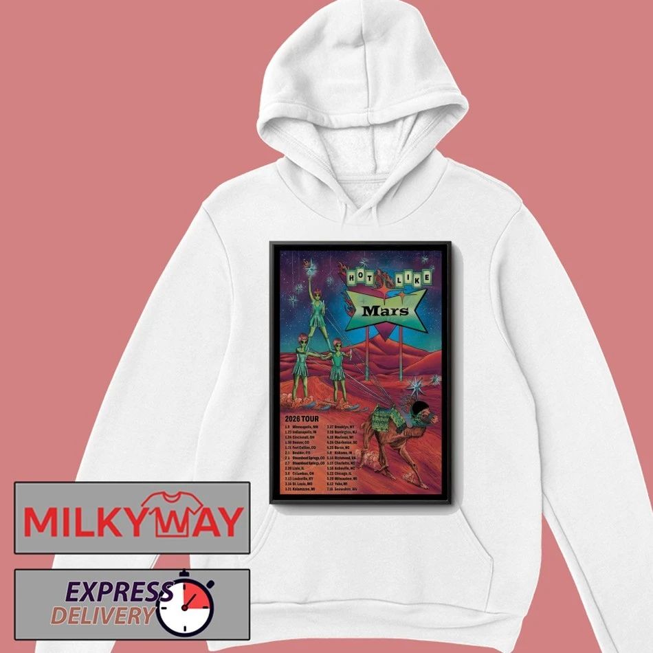Like Mars Tour 2026 Poster shirt