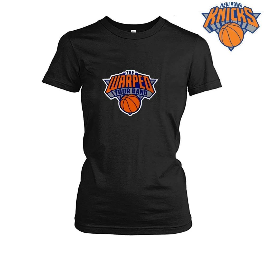 New York Knicks The Warped Tour Band Basketball Mashup T Shirt