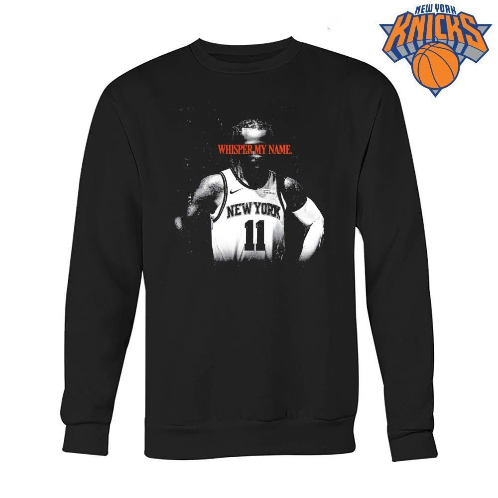 Original New York Knicks Jalen Brunson Whisper My Name Black and White Vintage Graphic NBA Finals 2026 Shirt