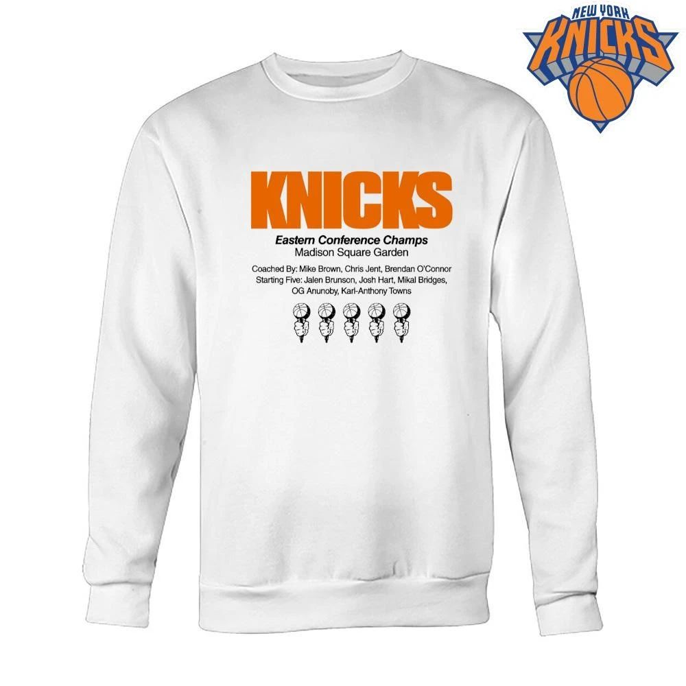 New York Knicks Eastern Conference Champs Madison Square Garden Roster Shirt