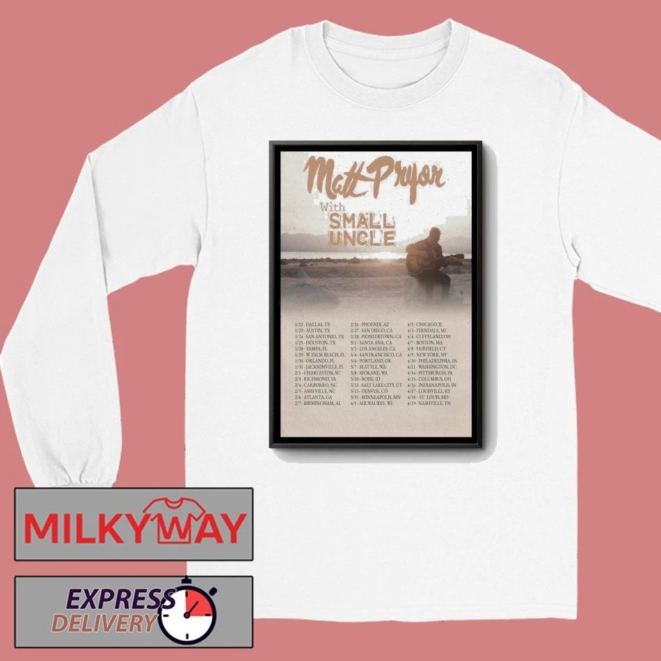 Matt Pryor 2026 The Salton Sea Tour Poster shirt