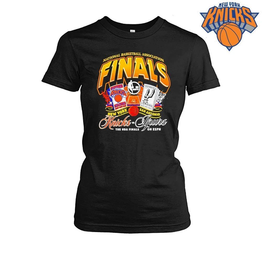 Trophy San Antonio Spurs New York Knicks Basketball Nba Championship Finals 2026 On Espn Shirt