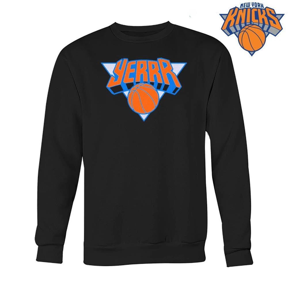 New York Knicks Yerrr Basketball Slang Vintage Graphic NBA Finals 2026 Shirt