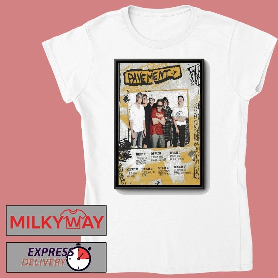 Pavement US 2026 Tour Summer Poster shirt